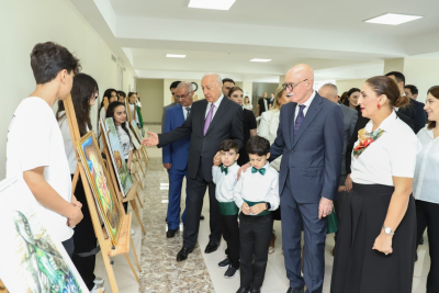 Sumqayıtda təhsil işçilərinin konfransı olub
