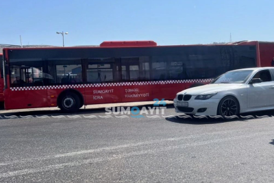 Yeni avtobuslar artıq Sumqayıtda