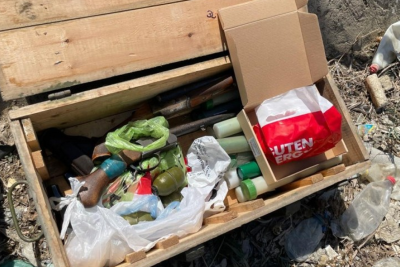 Saray qəsəbəsində silah-sursat tapılıb