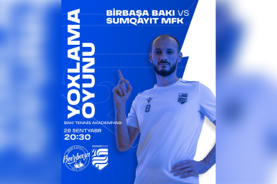 “Sumqayıt” MFK yoxlama oyunu keçirəcək