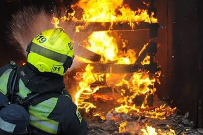 Köməkçi tikilidə yanğın