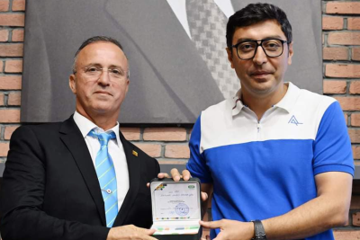 Sumqayıt cüdo məktəbinin yetirməsinə fəxri ad verildi