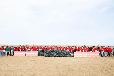 Novxanı sahili 3 ton tullantıdan təmizlənib