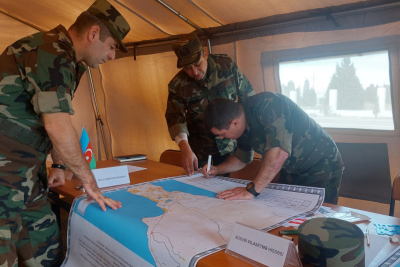 FHN qərargah məşqi keçirib