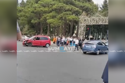 Sumqayıtda qəza: xəsarət alan var