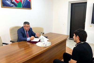 STM-in direktoru vətəndaşların müraciətlərini dinlədi