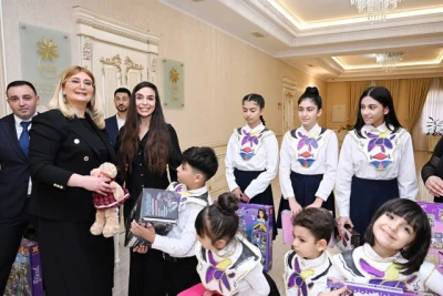 Leyla Əliyeva Sumqayıtda olub