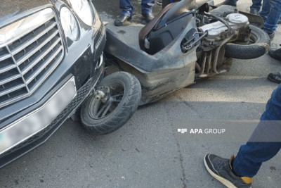 Motosiklet divara çırpılıb - 16 yaşlı oğlan ölüb