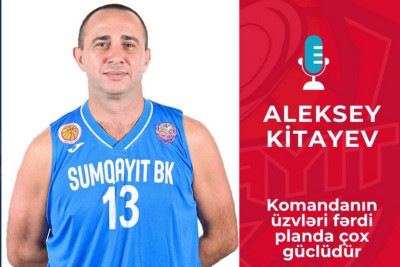 “Sumqayıt”ın yeni basketbolçusu: "Hədəfimiz pley-offa vəsiqə qazanmaqdır"