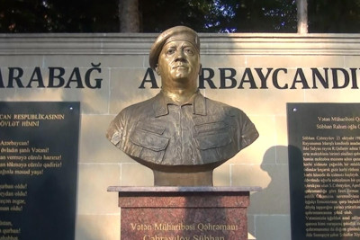 Doğum günündə torpağa tapşırılan şəhidin məzarı ziyarət edilib