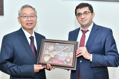 Sumqayıt və Heksi universitetləri arasında əməkdaşlıq müzakirəsi