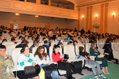 SDU tələbəsinin layihəsi Sumqayıt teatrında təqdim olunub
