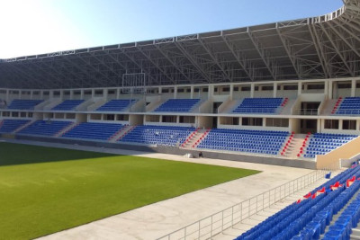 Sumqayıt şəhər stadionunun isti su problemi həll edildi - AÇIQLAMA