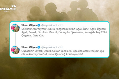 44 günlük müharibənin 32-ci günü - XRONİKA