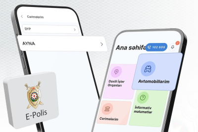 AYNA cərimələri "E-Polis" tətbiqində