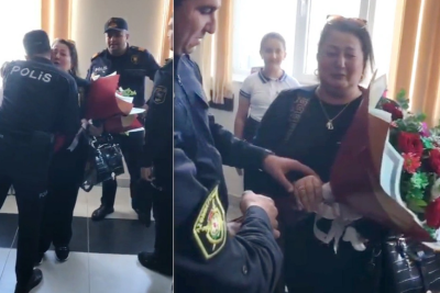 Sumqayıt məktəbində duyğulu anlar yaşanıb