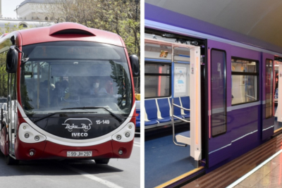 COP29: Bu şəxslər üçün ictimai nəqliyyat pulsuz olacaq