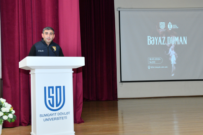 Tələbələrə narkomaniyanın fəsadlarından bəhs edilib