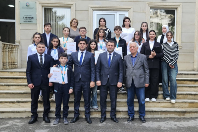 Sumqayıtda bədii qiraət müsabiqəsinin qalibləri mükafatlandırılıb