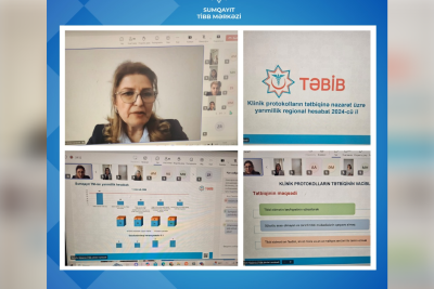 Sumqayıtda tibbi vebinar keçirilib
