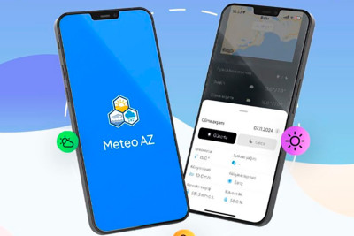 Hava şəraiti artıq mobil tətbiqdə