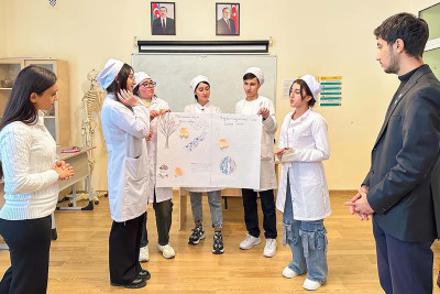 Tələbələrə COP29-un əhəmiyyətindən danışılıb