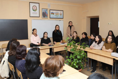 Sumqayıtda müəllimlər psixoloji testdən keçiblər
