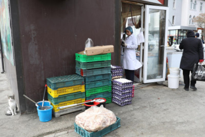 Sumqayıtda küçə alverçilərinə qarşı REYD