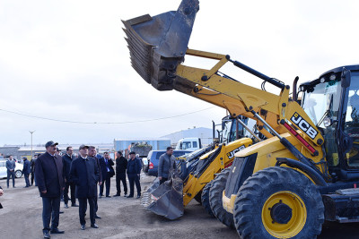 Sumqayıtda qarlı-şaxtalı qışa hazırlıq