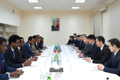 Efiopiyalı qonaqlar Sumqayıtda