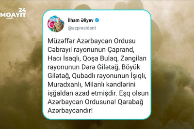 Müharibənin 37-ci günü: Bır sıra kəndlərimiz azad edildi