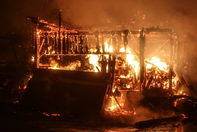 Sumqayıtda sexdə yanğın oldu