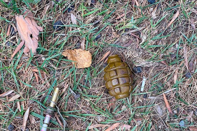 Sumqayıtda əl qumbarası aşkar edilib