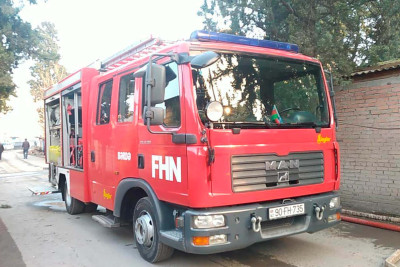 Körpələr-evi uşaq bağçasında yanğın: Uşaqlar təxliyyə olunublar
