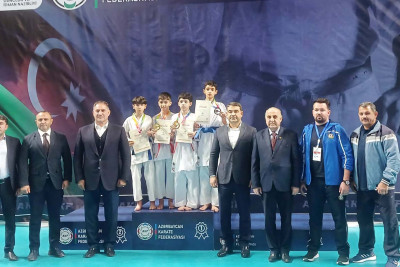 Sumqayıtlı karateçilərdən medal "yağışı”