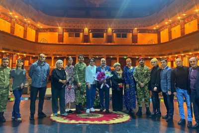 Sumqayıt teatrı Bakı səhnəsində