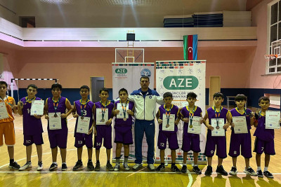 Basketbol üzrə şəhər kubokunun qalibləri müəyyənləşdi