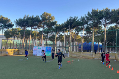Sumqayıtda minifutbol üzrə ustad dərsləri təşkil olunub