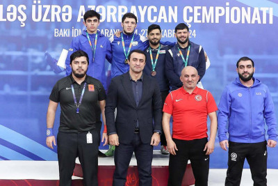Sumqayıt güləşçiləri ölkə çempionatında 8 medal qazanıblar