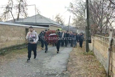 Qəzada həlak olan Mahmud torpağa tapşırıldı - VİDEO