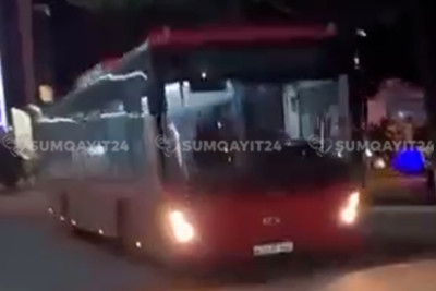 “7” nömrəli marşrut sürücülərinin özbaşınalığı - VİDEO