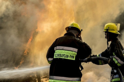 Yataqxanada yanğın baş verib