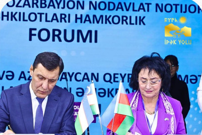 Sumqayıtlı xanımla Özbəkistan QHT-ləri arasında işbirliyi