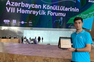 Sumqayıtın eko-səfiri təltif olunub