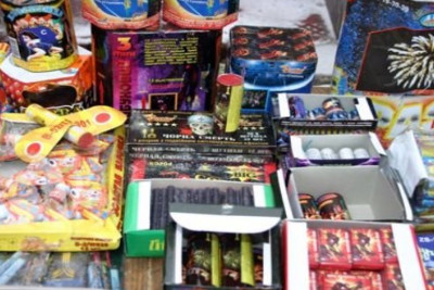 Sumqayıtda pirotexnika satan şəxs SAXLANILDI