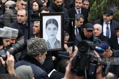 Təyyarə qəzasında həlak olan ekipaj üzvləri II Fəxri xiyabanda dəfn edilib