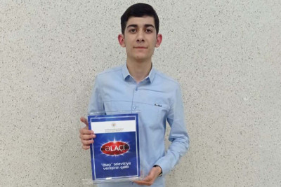 Sumqayıtlı məktəbli “Əlaçı” telelayihəsinin qalibi oldu