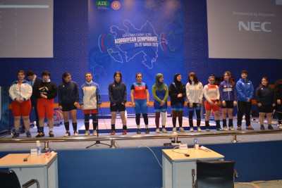 Sumqayıtlı qadın atletlər ölkə çempionatında medal qazanıblar