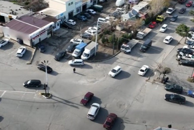 Sumqayıtda cərimələrə səbəb olan işıqfor - VİDEO