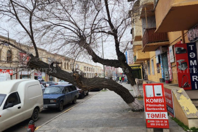 Minlərlə sumqayıtlının keçdiyi TƏHLÜKƏLİ YOL